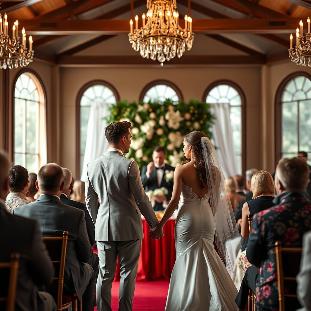 Gay Wedding Ceremony in Vivid 8K Resolution