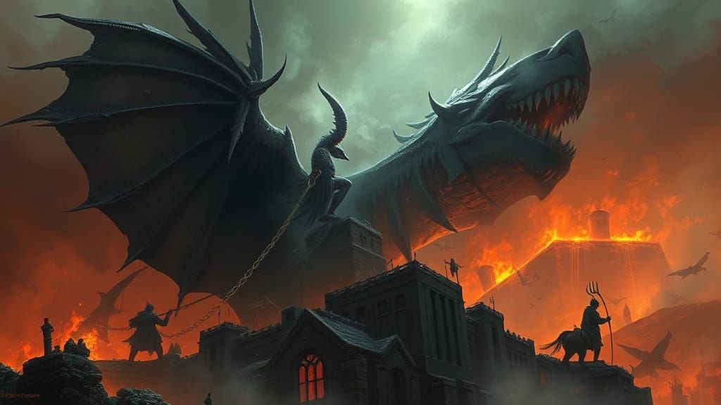 Dark Fantasy Book Cover Art