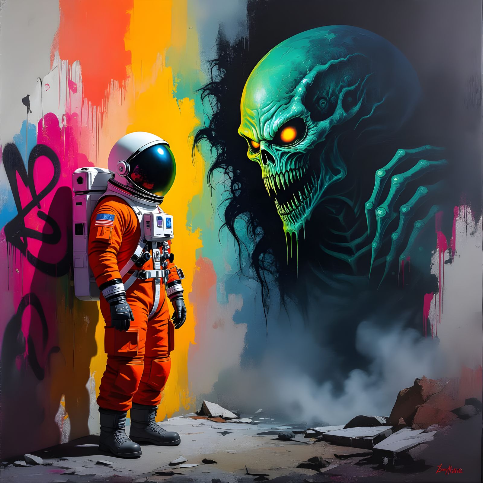 Astronaut Faces Unimaginable Horror in Distorted Reality