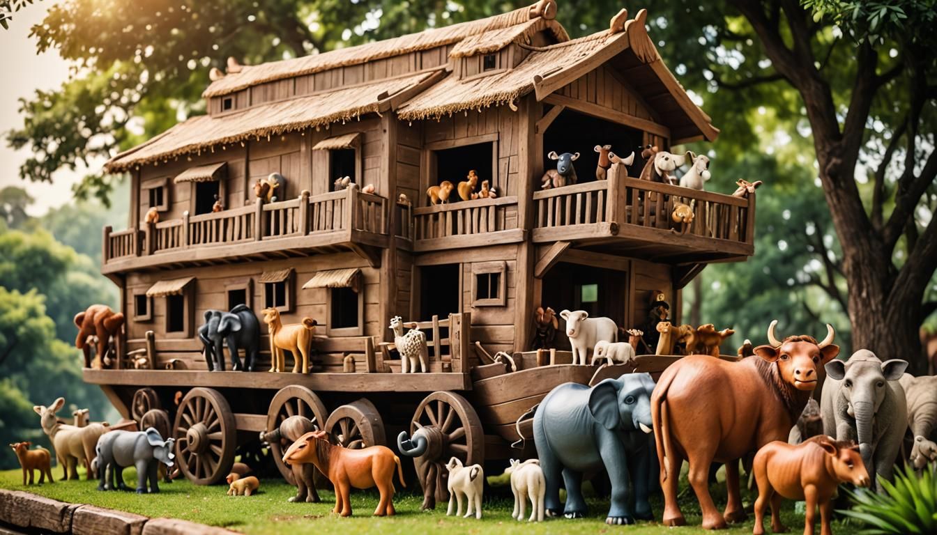 Noah's Ark: Professional Photography with Bokeh