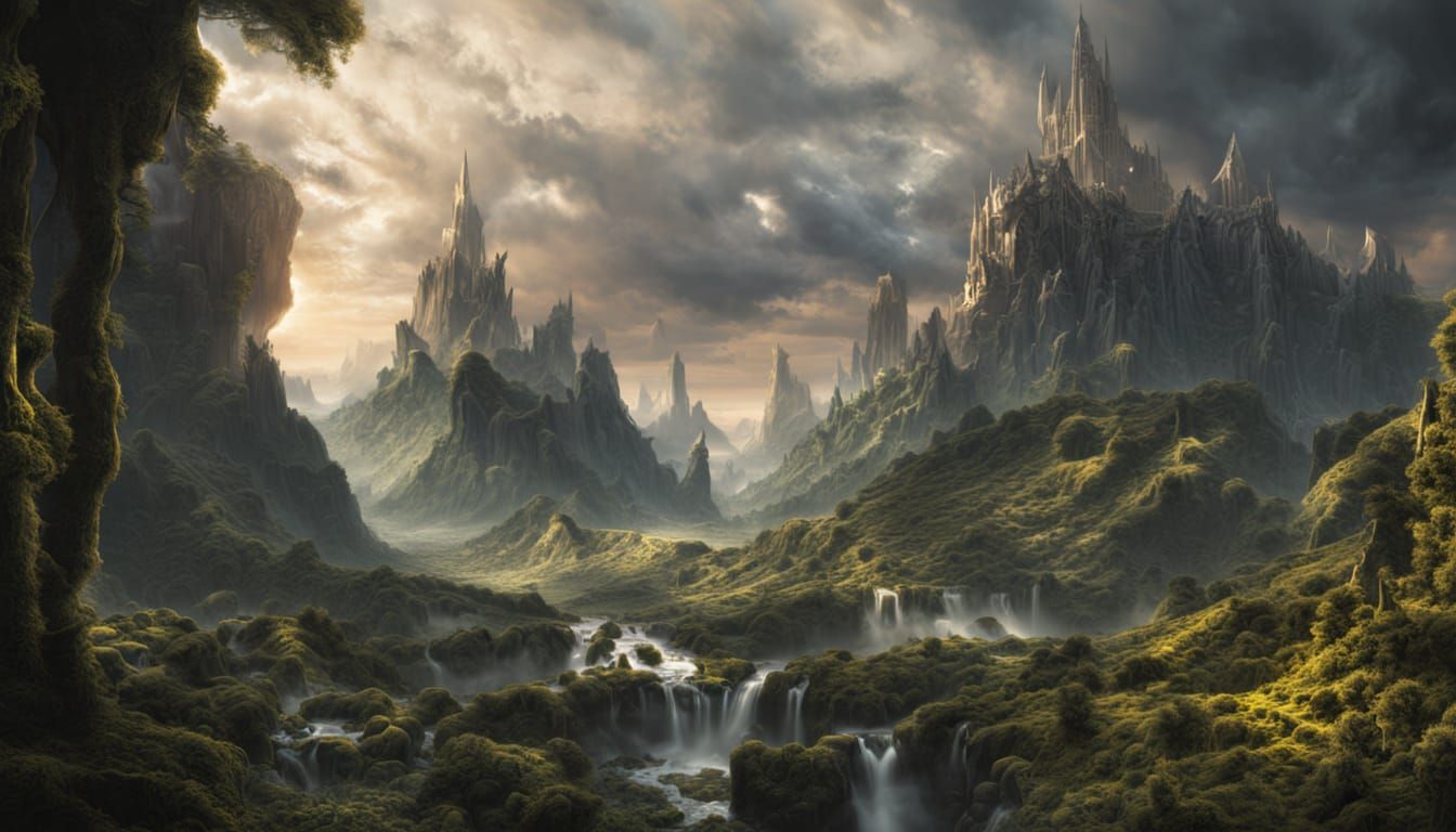 Genesis Seed: Hyper Realistic Digital Matte Painting