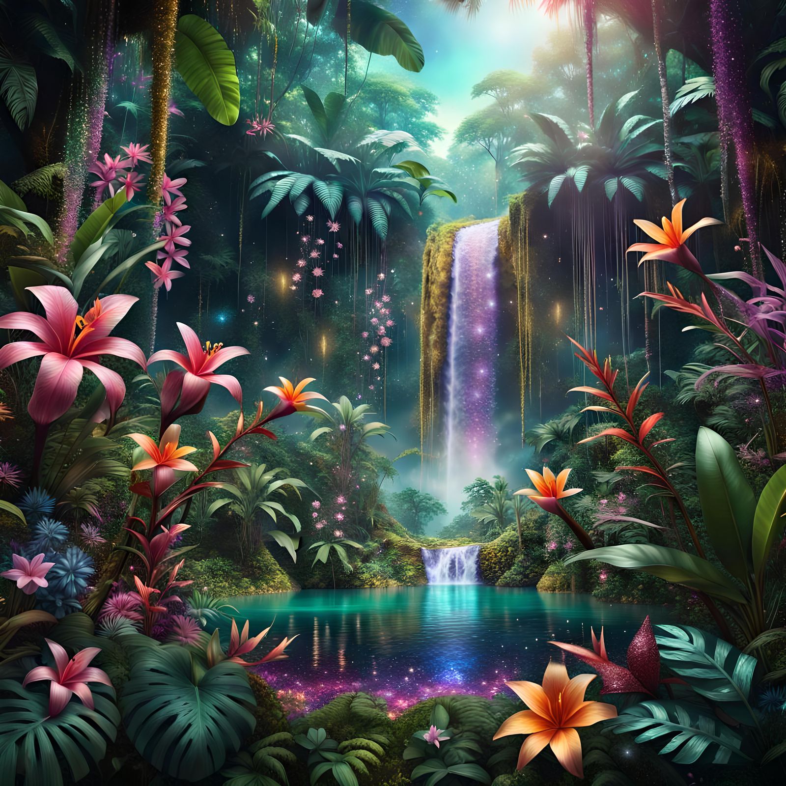 Rainforest oasis ❤️