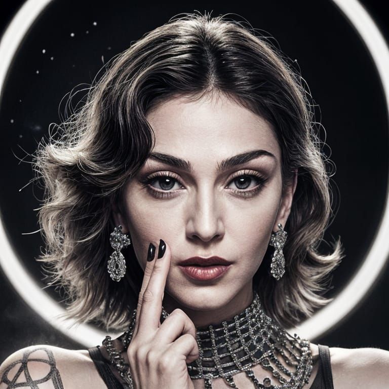 Madonna Vogue Era Pose