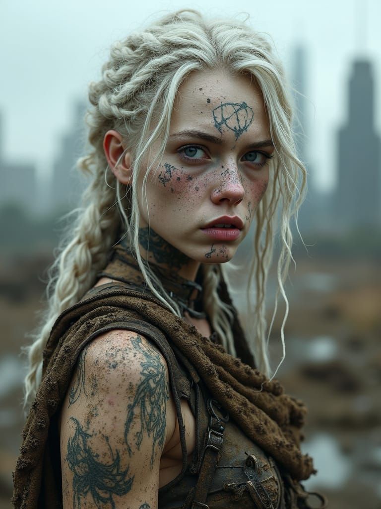 Wasteland Huntress Portrait