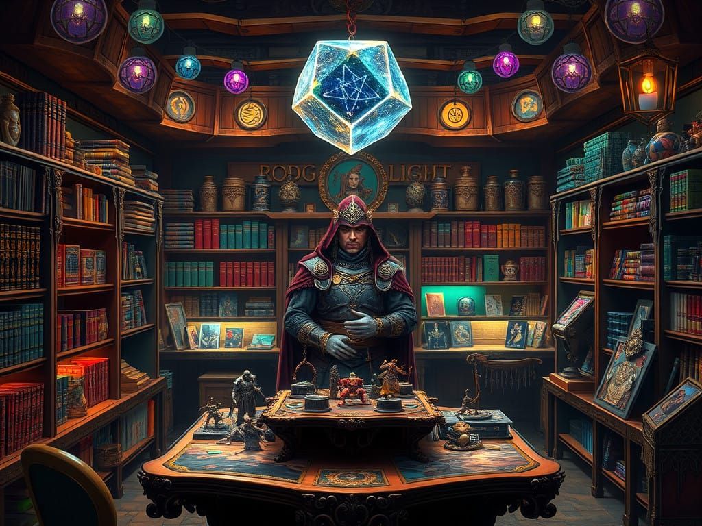 Enchanting Fantasy RPG Haven with Whimsical Battles and Game...