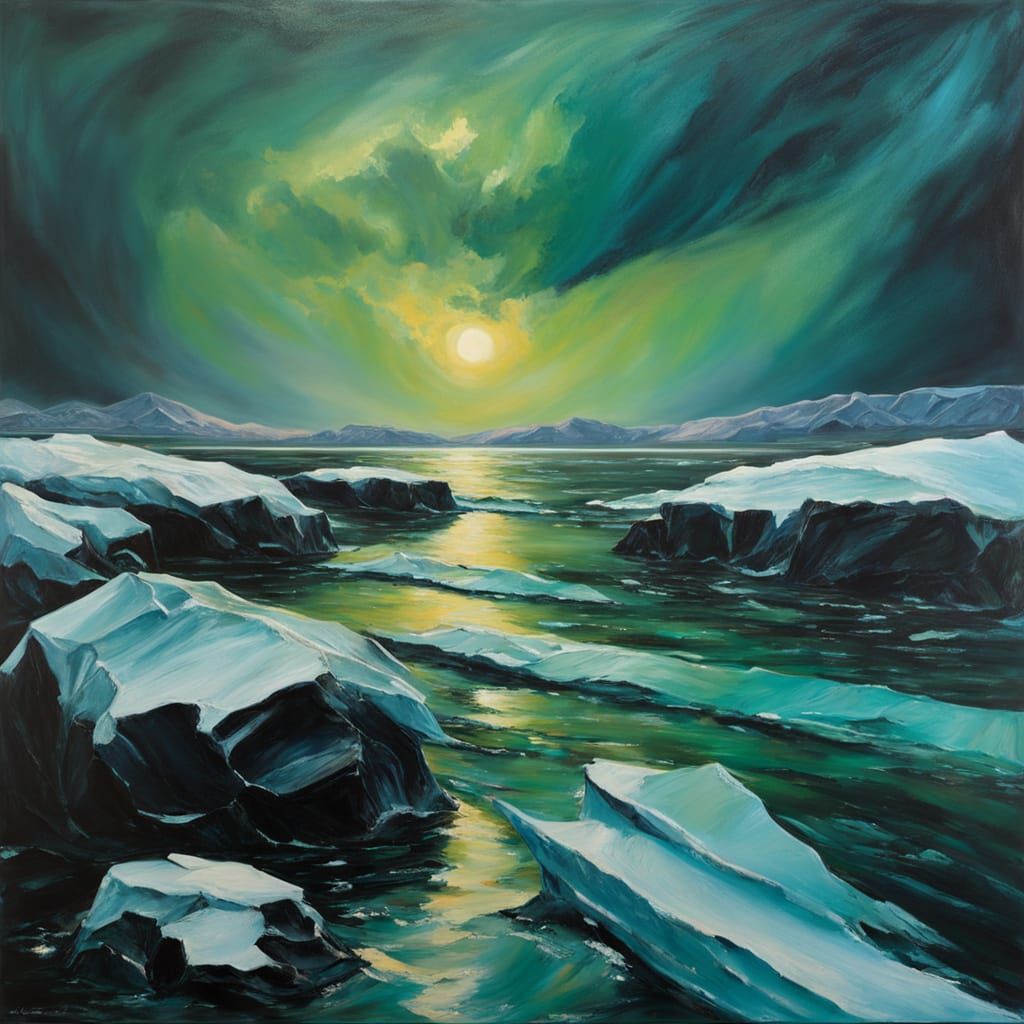 Arctic seascape