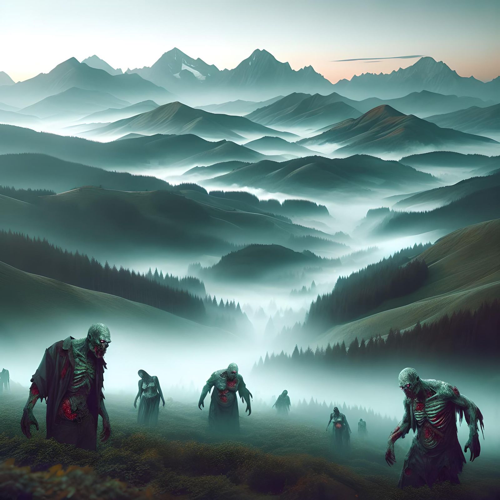 The Undead Mountain Side