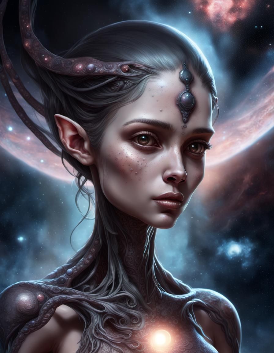 "Female Alien from Rigil Kentaurus" (Centauri A) #1