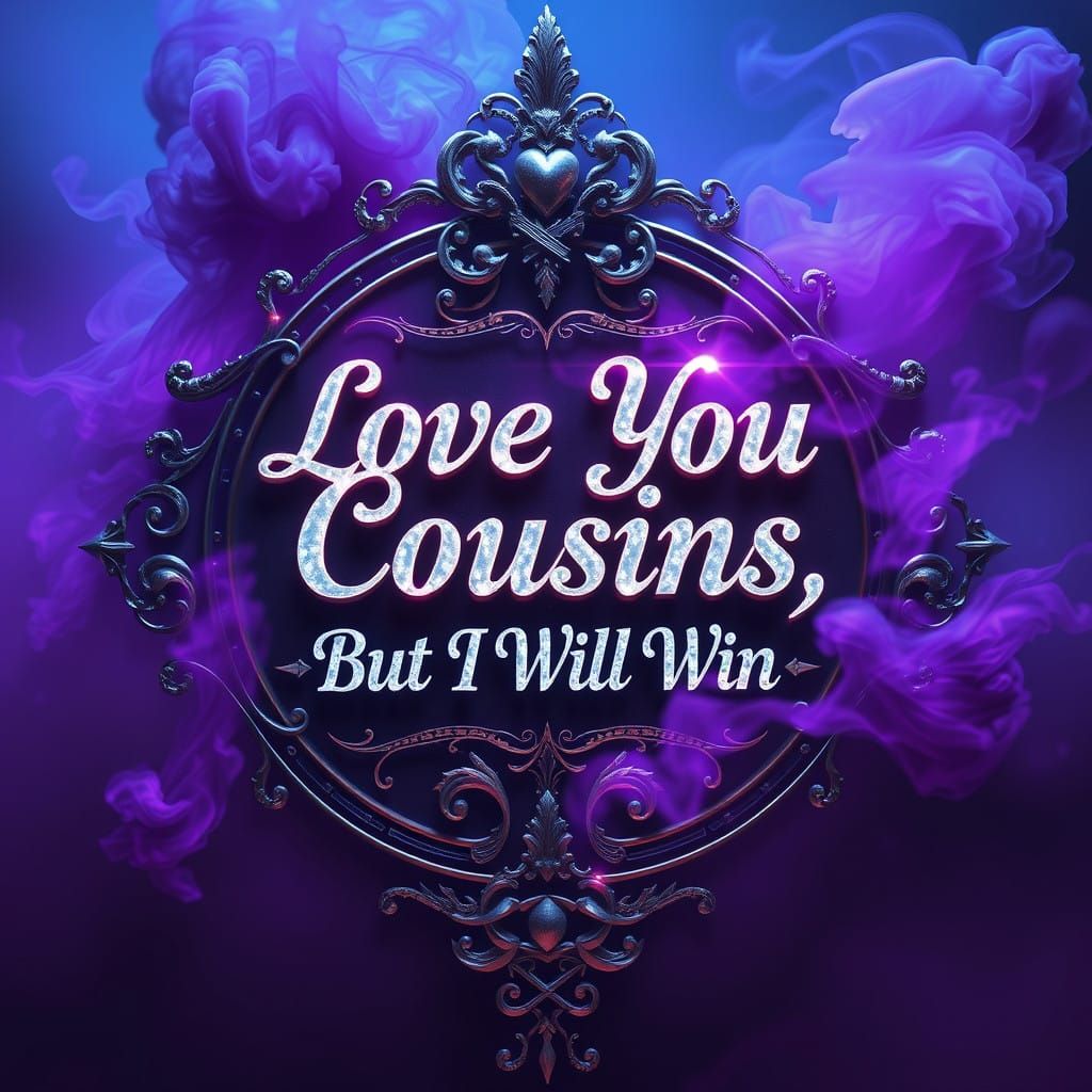 Regal Sign in Shimmering Smoke: A Fantasy Concept Art Master...