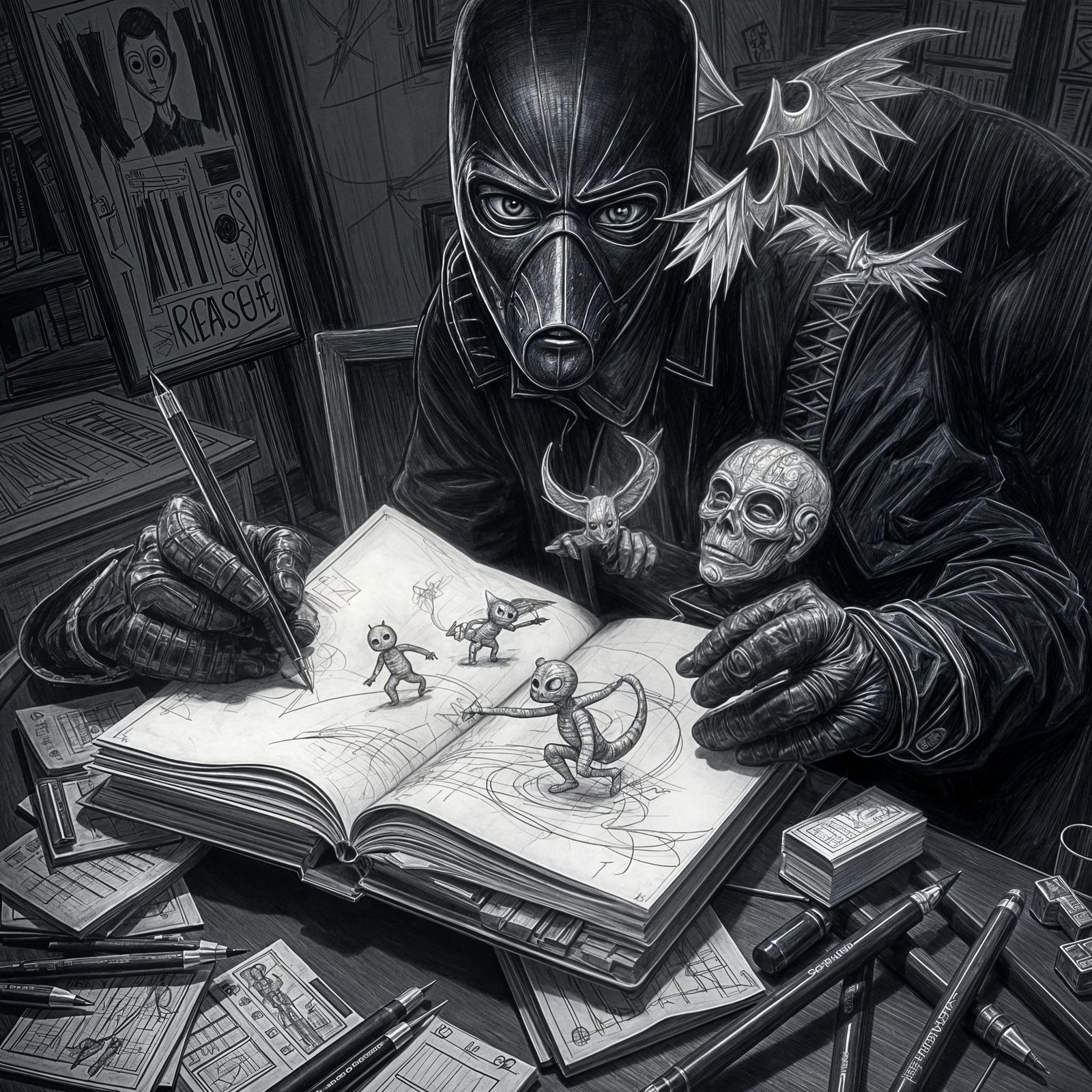 Surreal Sketchbook: Art Comes to Life