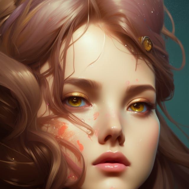 Detailed Portrait of a Gorgeous Princess