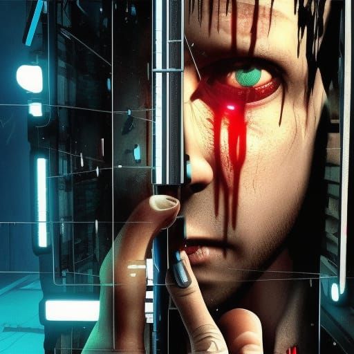 Cyberpunk Trap Inspired by Saw V