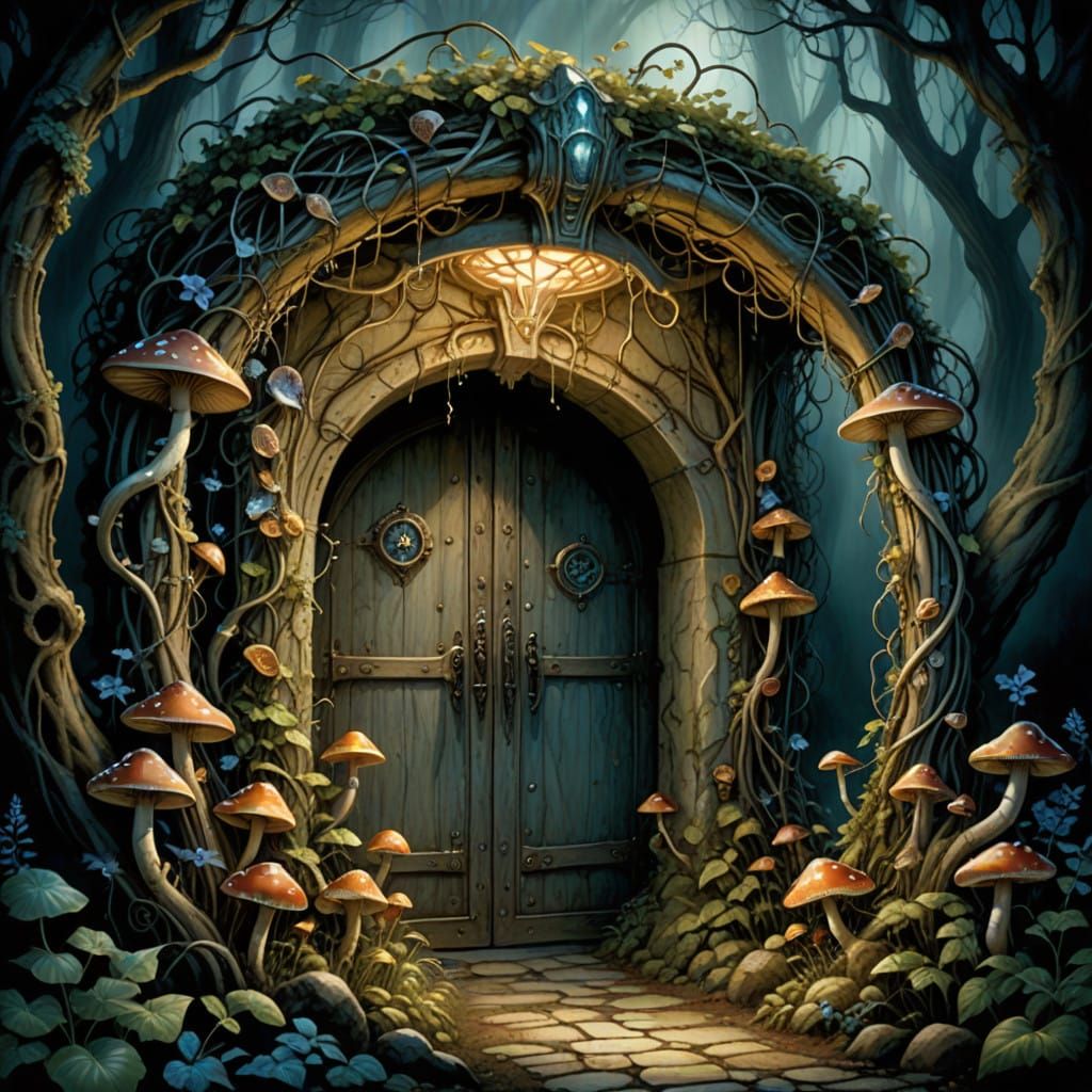 Whimsical Faerie Archway Beckons