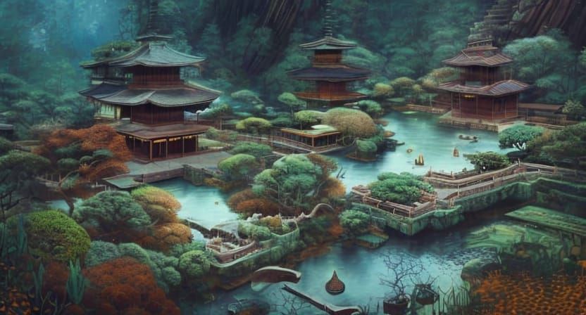 Amazing Platform Koi Ponds