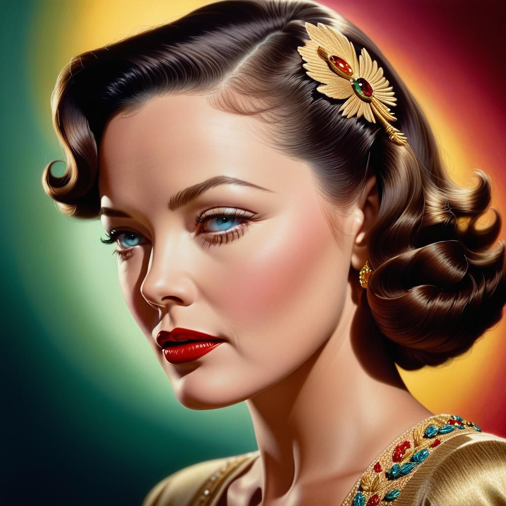 Portrait of Gene Tierney