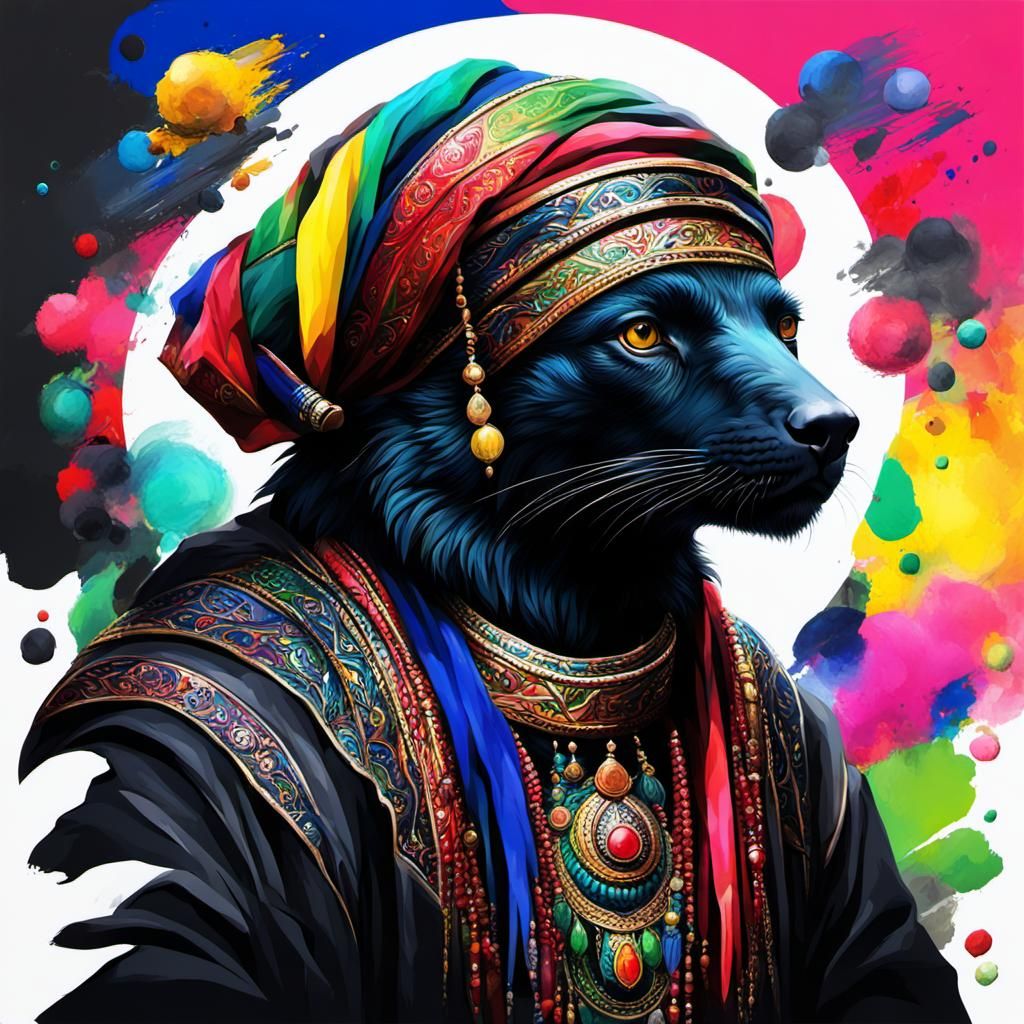 Biribiri in Fantastic Realism Art Style