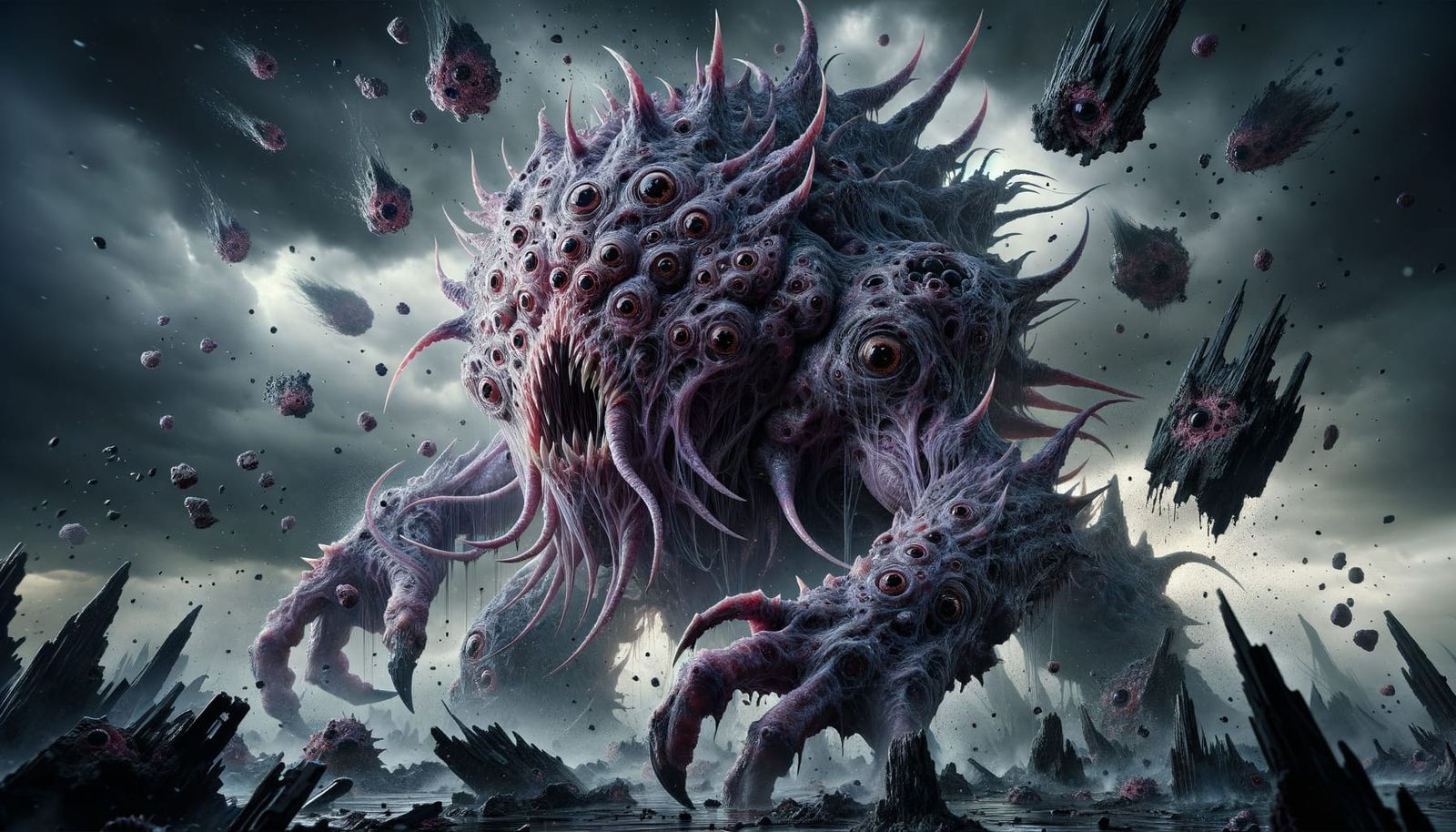 Terrifying Tentacled Monster Emerges from Chaos