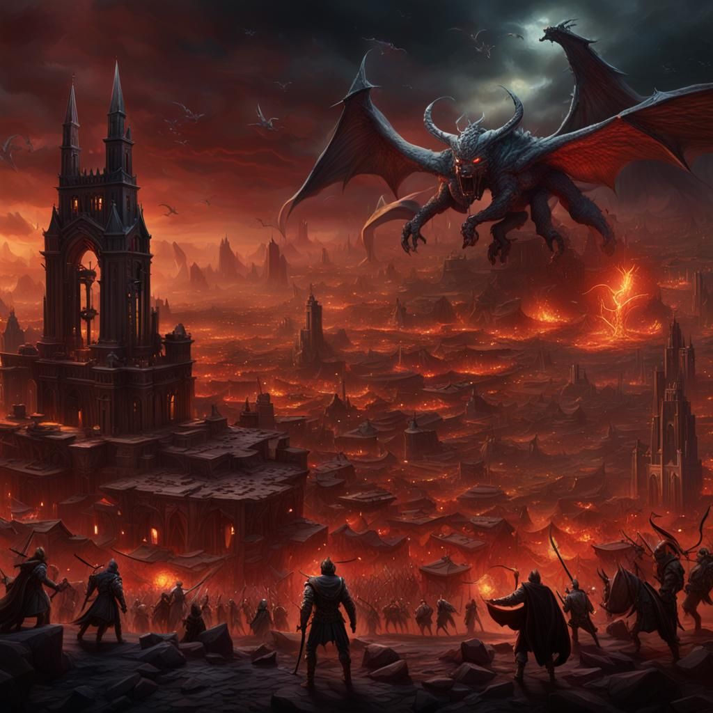 Epic Demonic Battle: Noctifer vs Lucifer