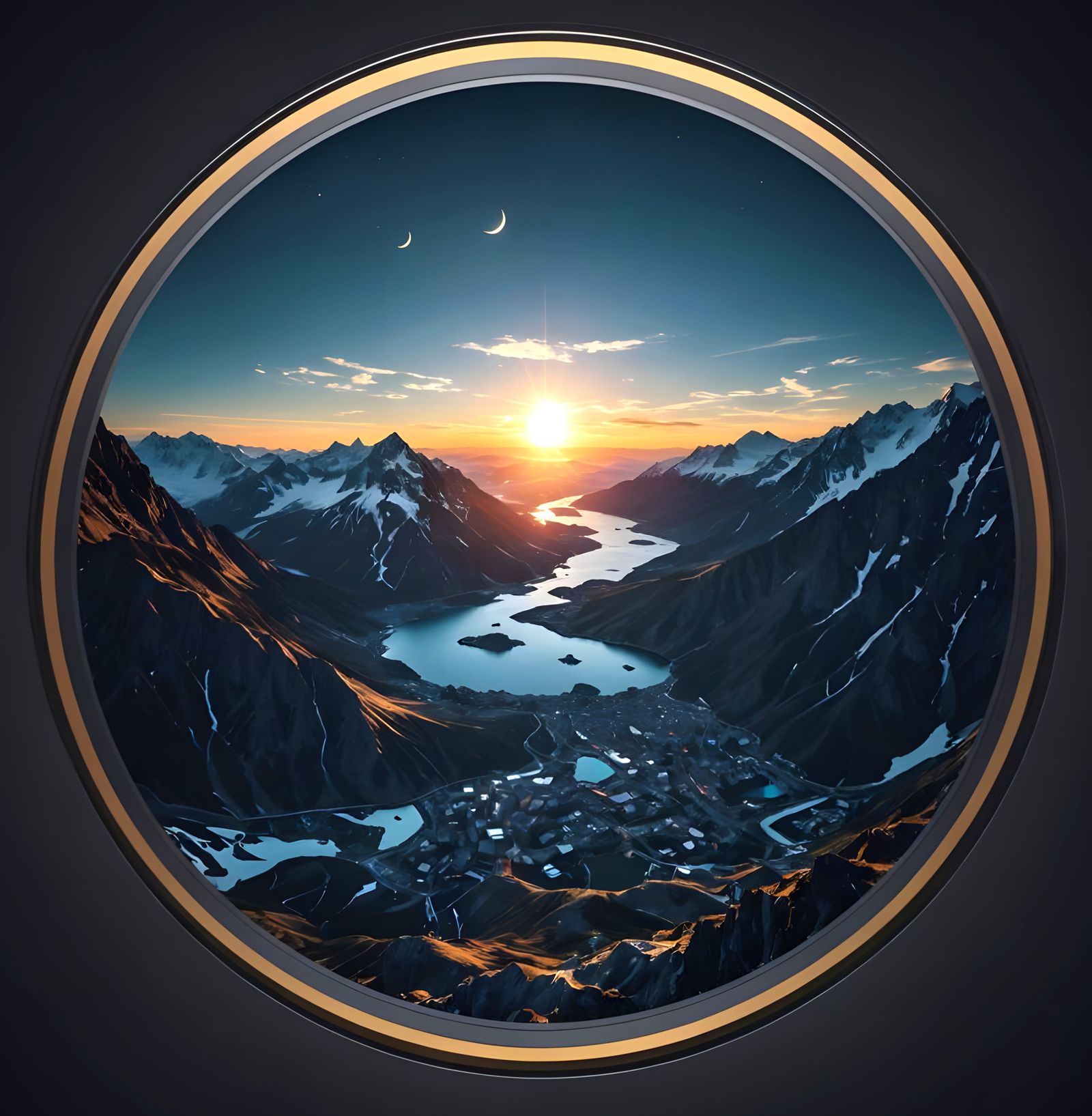 Vibrant Dreamscapes in Harmonious Hues