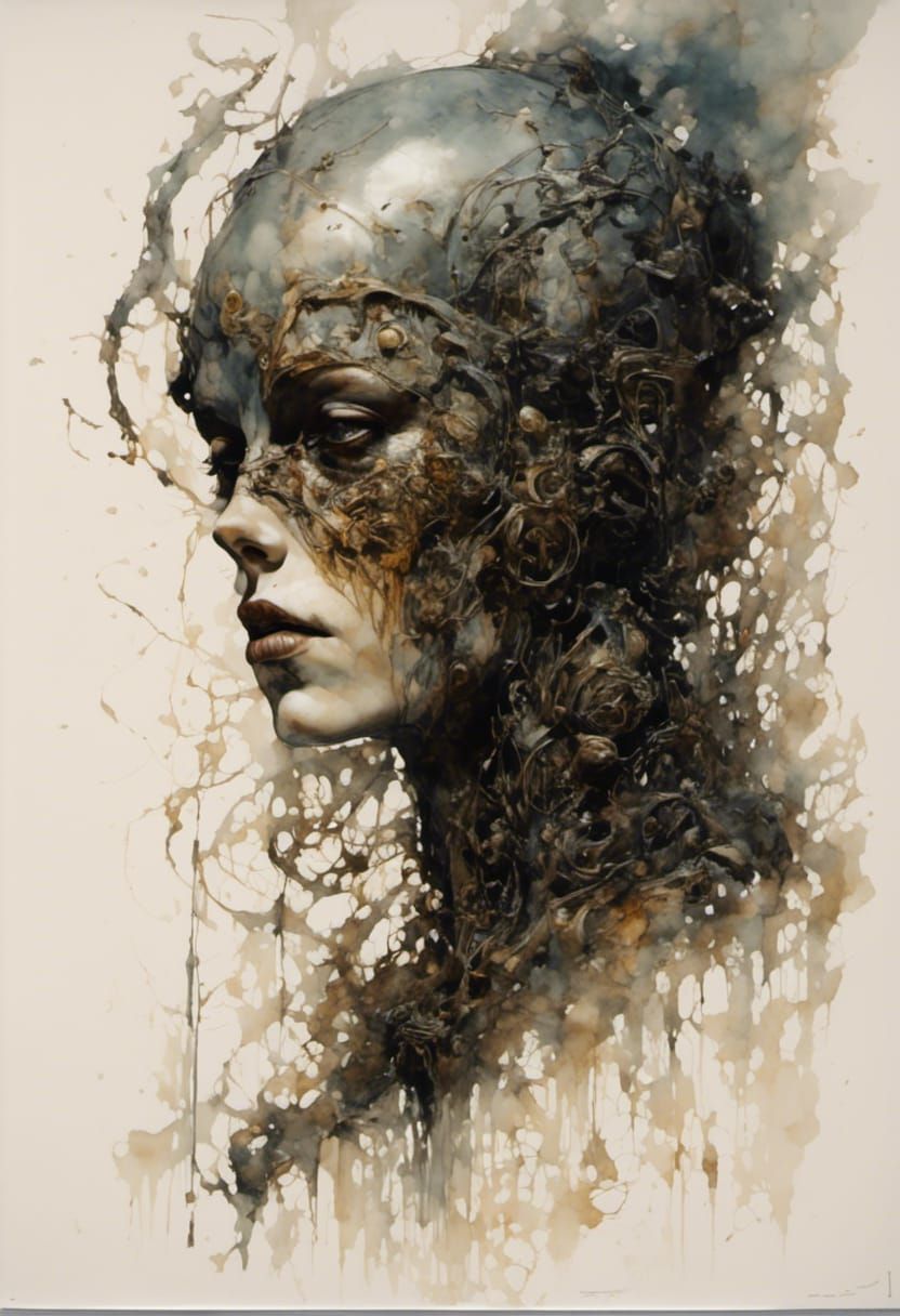 Horrific Leech Face of Interdimensional Being