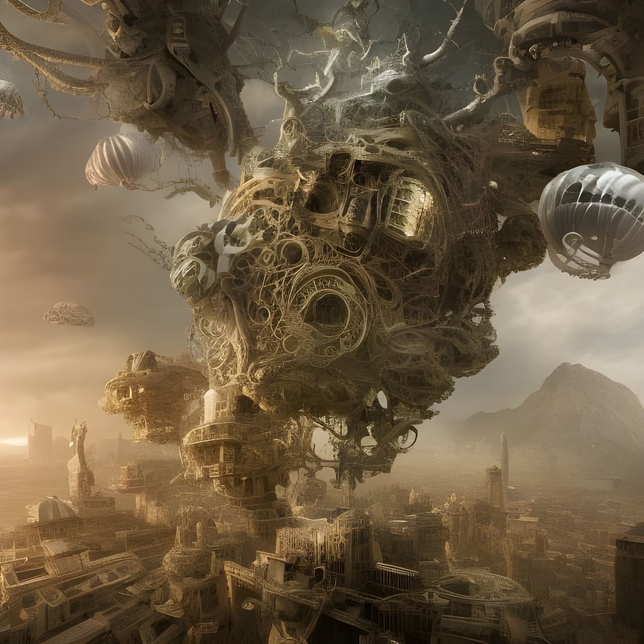 Hyperdetailed Deconstruction of a Human Brainstorm