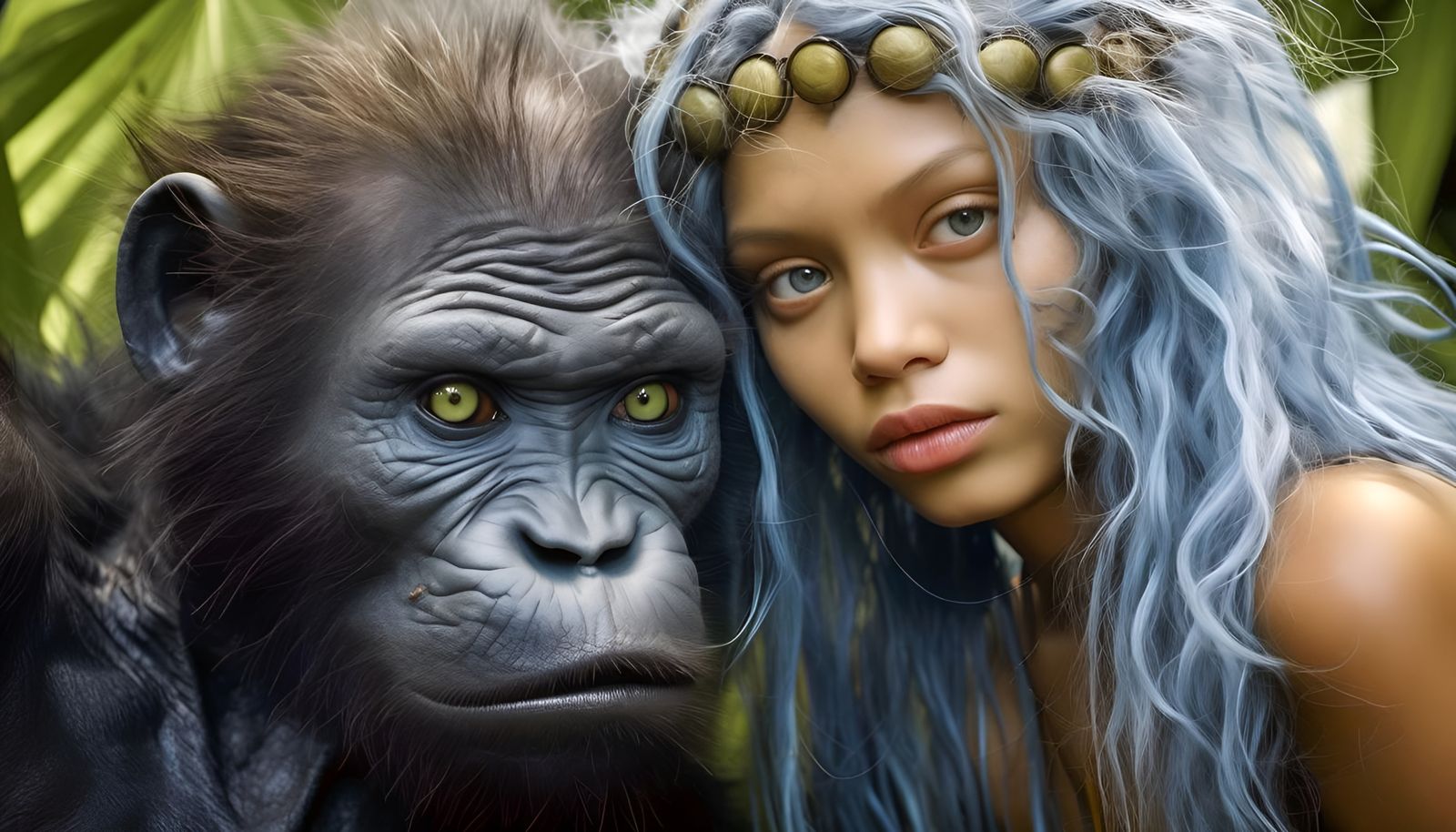 Baron Kong and Andi Darrow