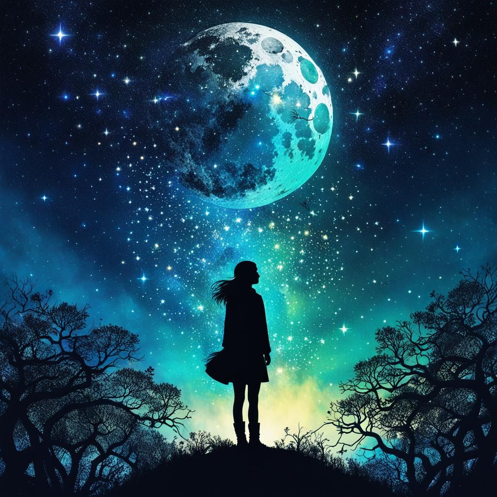 Mind Universe: Surreal Anime Collage Art