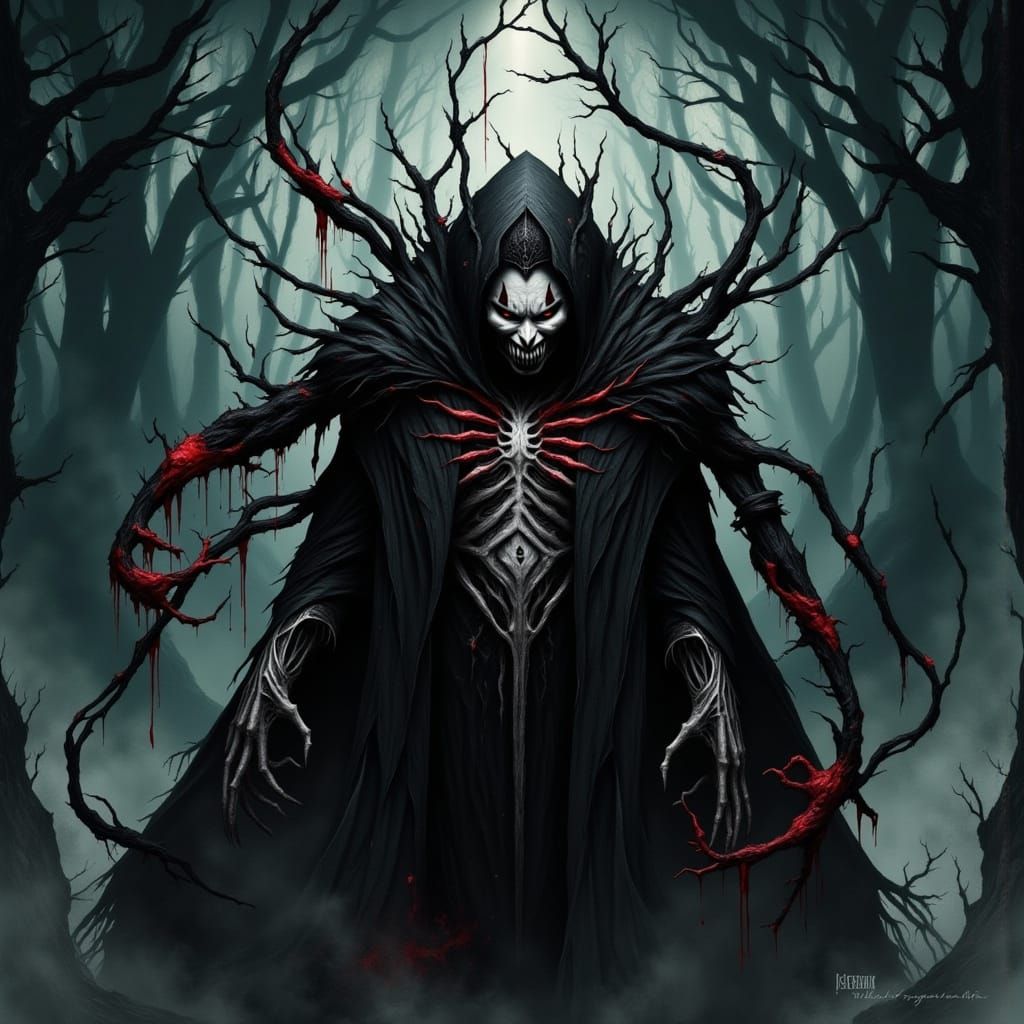 Dark Surreal Landscape Unfolds with Restless Dreams