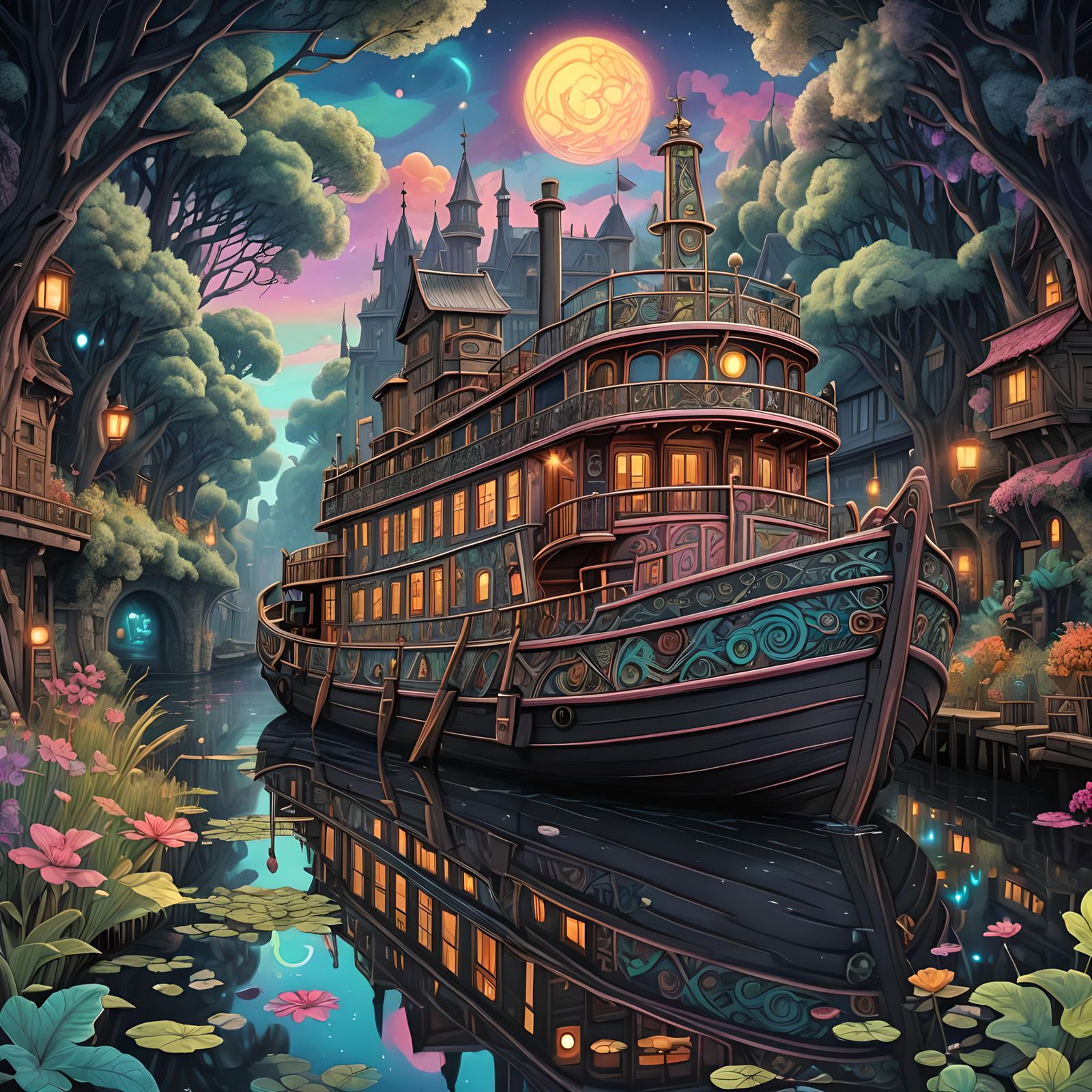 Fantasy Barge