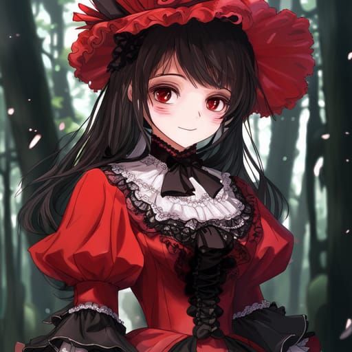 Victorian Woman in Traditional Dress