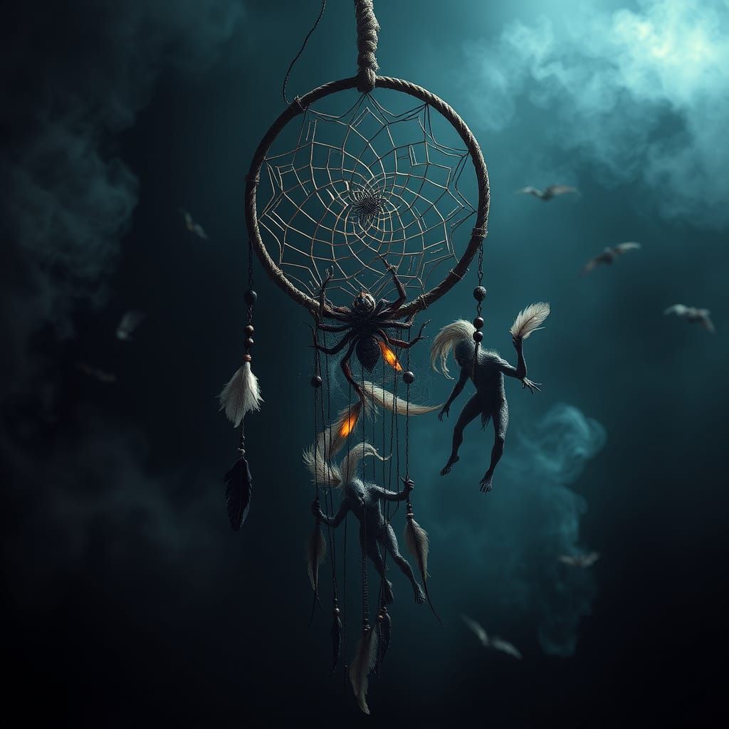 Dreamcatcher Captures Tormented Demons in Dark, Mystical Atm...