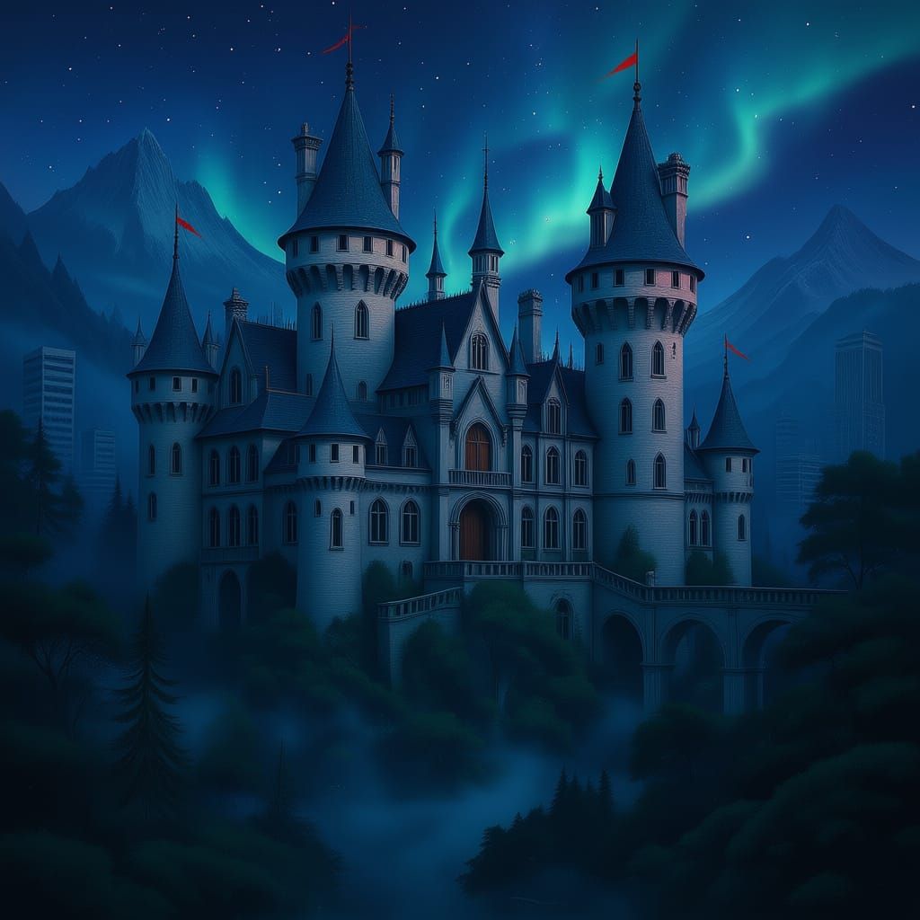Magical Mystical Castle in a Dreamscape