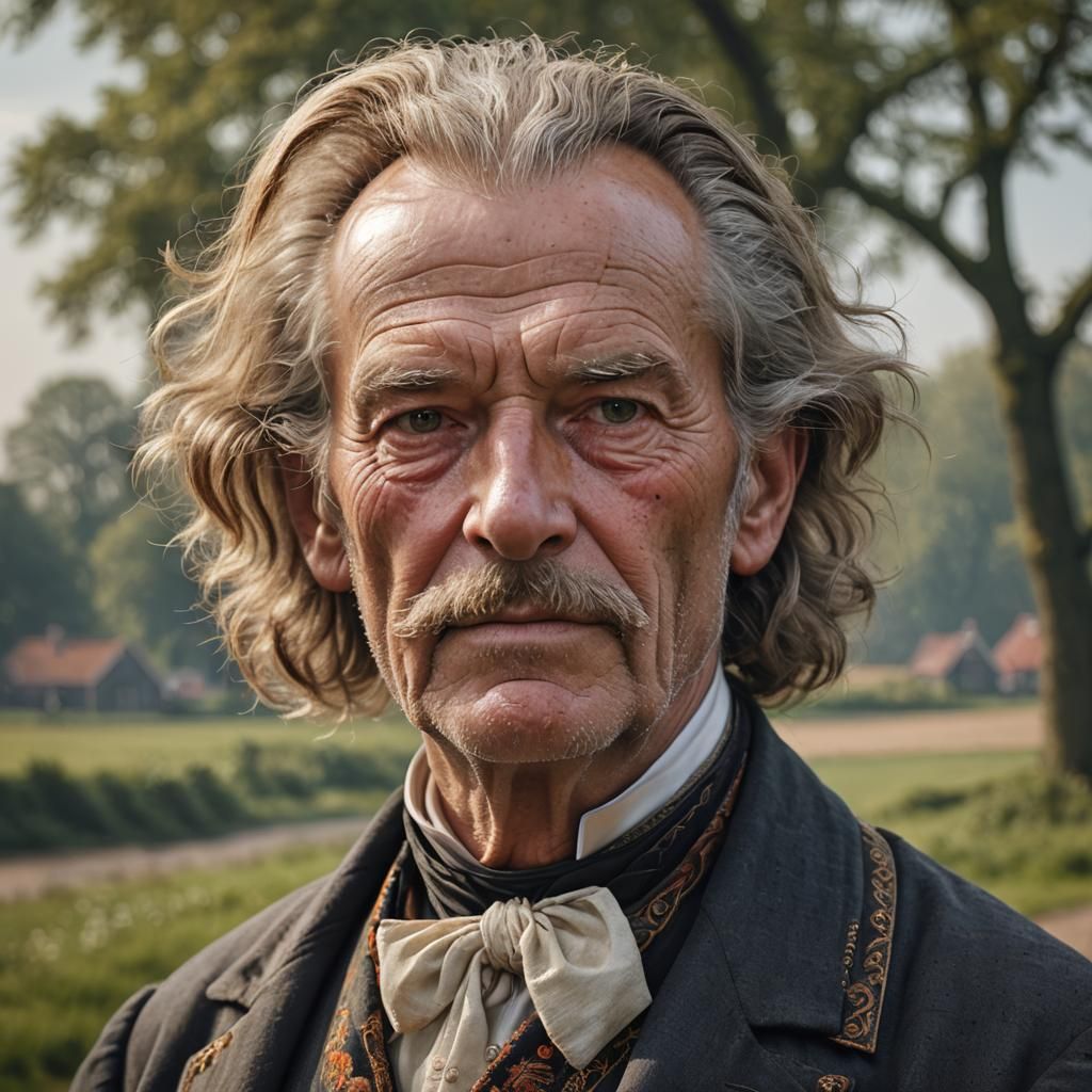 Classic Dutch Portrait of Jan Aleman