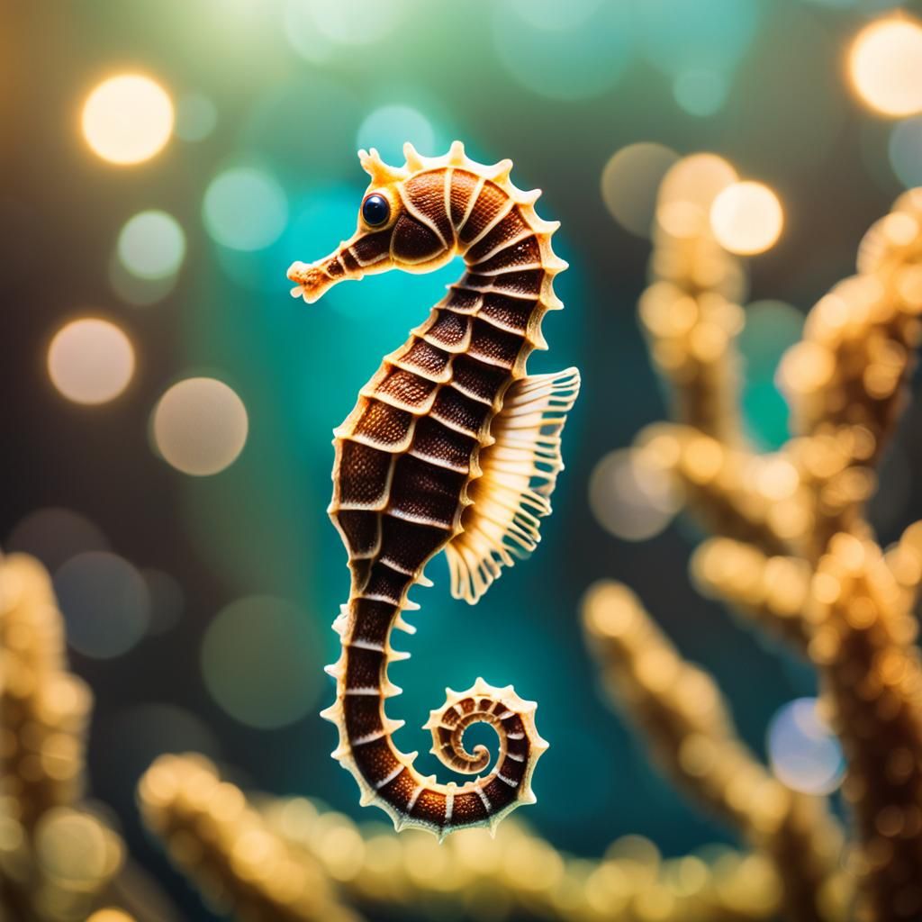Seahorse Captured with Professional Photography Techniques