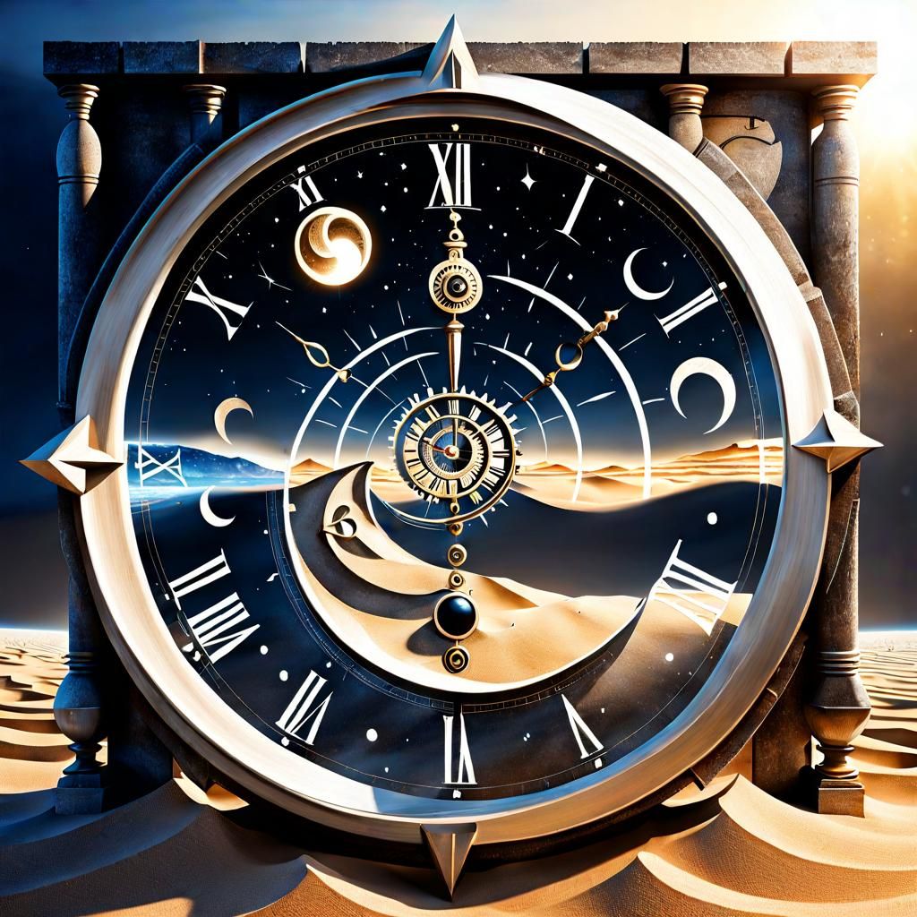 Surreal Fusion of Time Symbols and Immortality