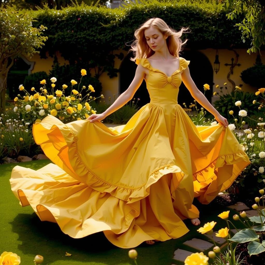 Surreal Dress Inspired by the Garden of Earthly Delights