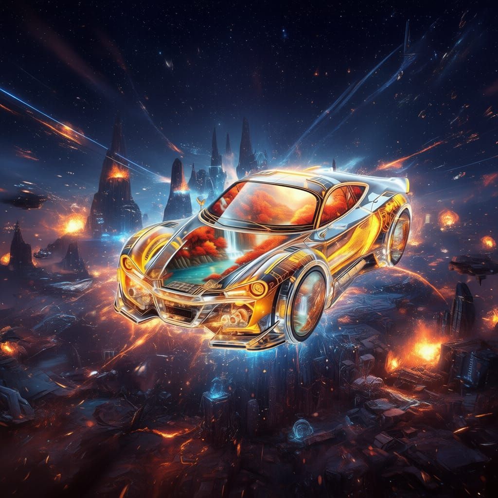 Epic Sci-fi Concept Art Landscape