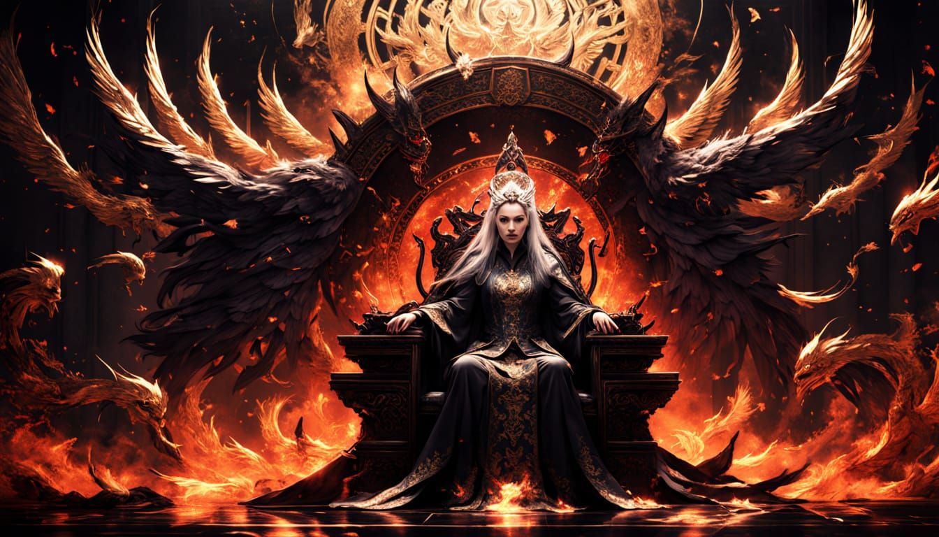 Heavenly Demon Queen in Celestial Throne Room