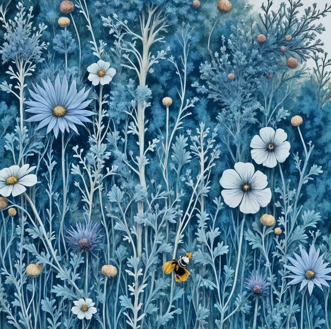 Entangled Botanicals (open prompt)