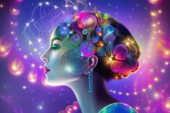 Brain in a Jar: Chaotic Crystals and Flowers