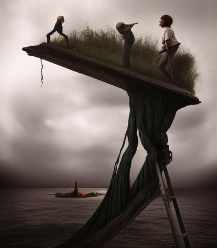 Surreal Problem Becomes Solution in Stopmotion Style