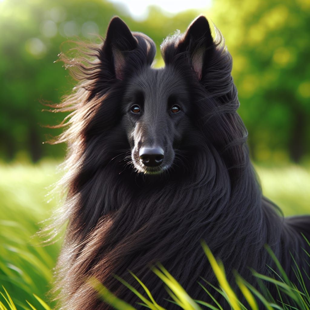 Groenendael - A photo of my dog, as presented by AI 🥰