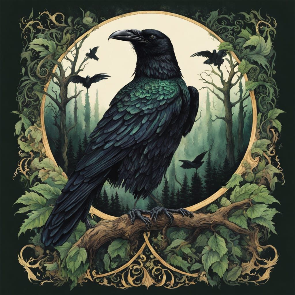 Darkwater Summoning in Watercolor