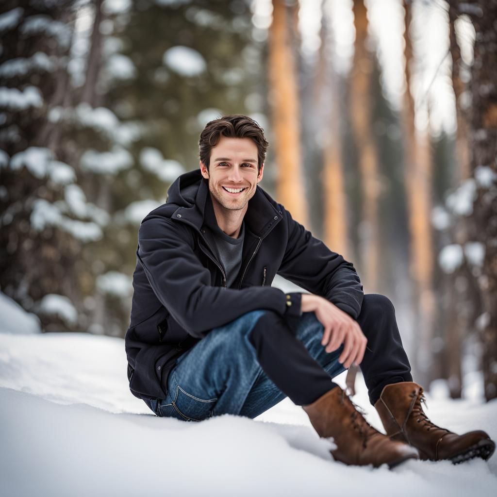 Smiling Man in Aspen, Colorado: Professional Portrait