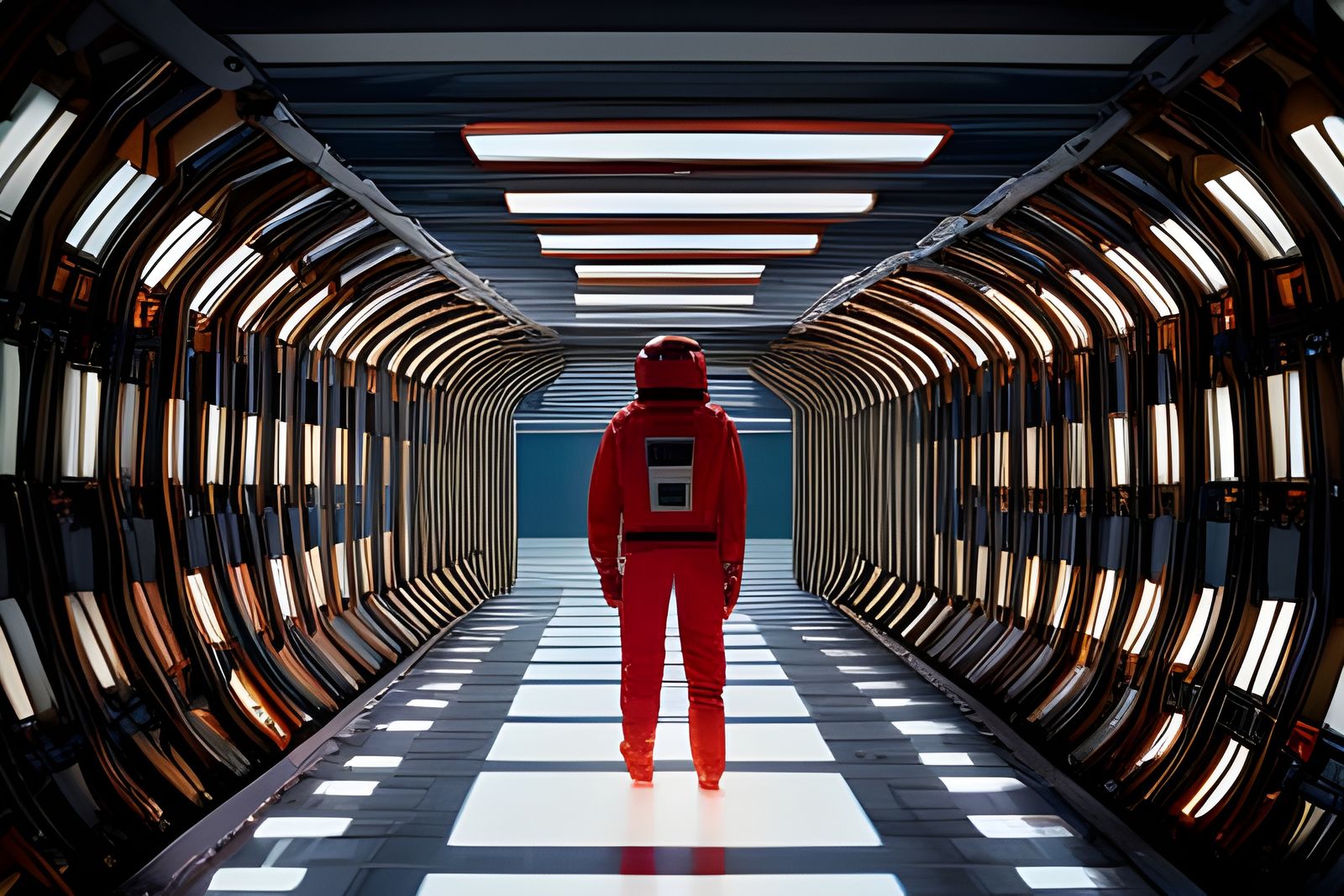 Time Travel Scene in Photorealistic Style