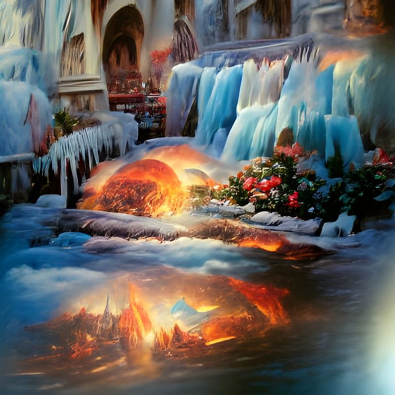 Fire and Ice: A Dichotomous Landscape