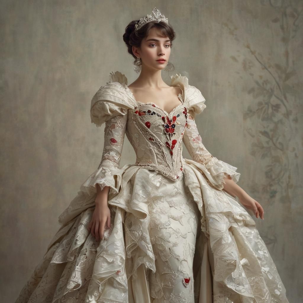 Dragon Bride in Romantic Fantasy Portrait