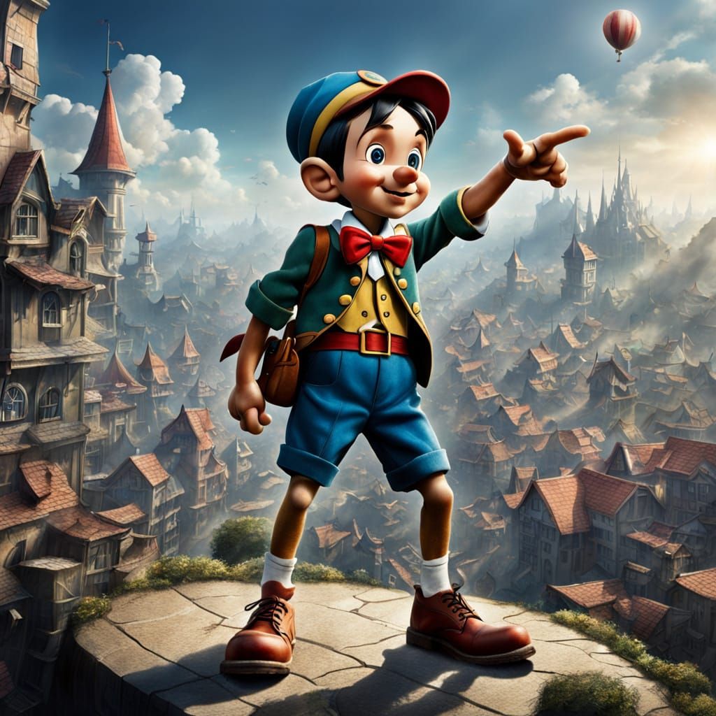 Hero Pinocchio Saves the World