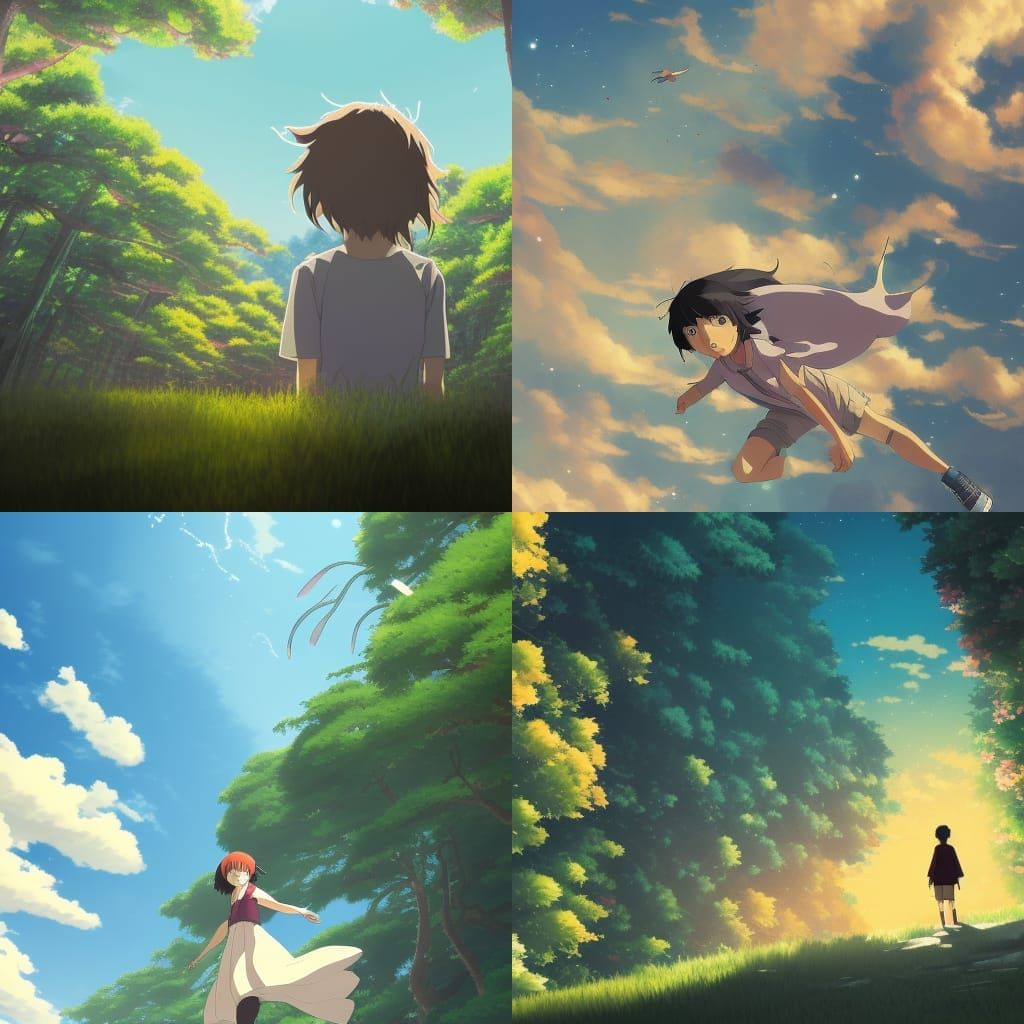 Studio Ghibli Anime Key Visual in 8k