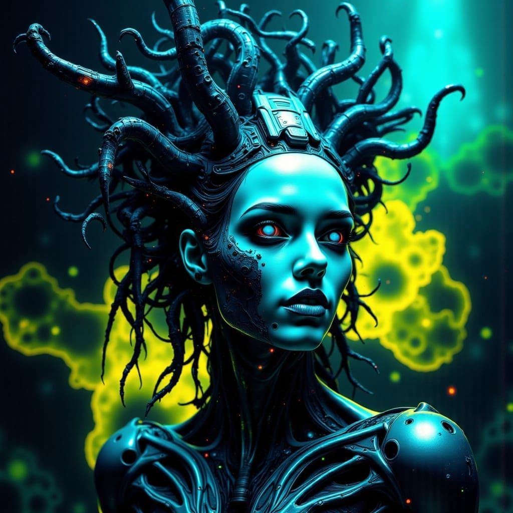 Twisted Reality: Glitchcore Artwork of Equilibrium